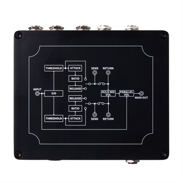 PJB（Phil Jones Bass） X2C [DUAL-BAND COMPRESSOR / CROSSOVER] 画像7