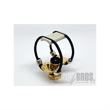 Zac 【お取り寄せ品】アルトサックス用リガチャー Ligature（ザック・リガチャー） ソリッドシルバー24KGP/ソリッドシルバー 【ZL6116】 画像1
