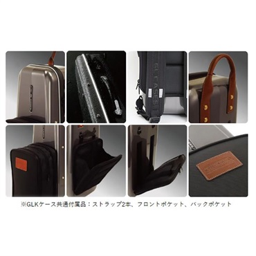 GL CASES 【お取り寄せ品】GLケース ソプラノサックス用 GLK-S (S) グレー・ヘアライン仕上げ 【Brasspire ver.】 画像7