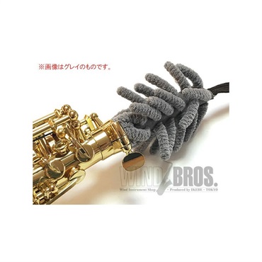 Anfree アンフリー モコモコクリーニングスワブ ソプラノサックスボディ用 グレー 画像1