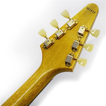 Gibson 1958 Korina Flying V Reissue VOS Natural w/White Pickguard SN.831019 画像9