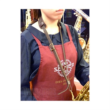 KOLBL サックス用ストラップ ケルブル ビバップ・デラックス  [ダークブラウン (DB)]【新楽器応援セール】 画像3