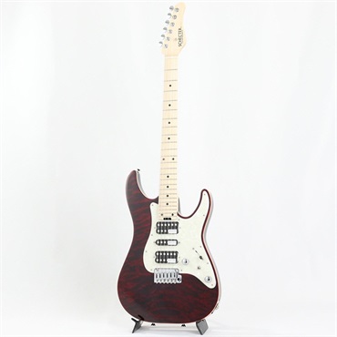 SCHECTER SD-2-24-AL-VTR (See-Thru Red/Maple) 画像1