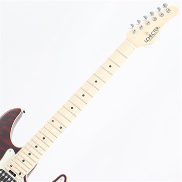 SCHECTER SD-2-24-AL-VTR (See-Thru Red/Maple) 画像5