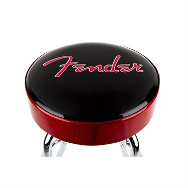 Fender USA Fender(R) Red Sparkle Logo Barstool， Black/Red Sparkle 30[#9192022003] 画像1