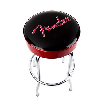 Fender USA Fender(R) Red Sparkle Logo Barstool， Black/Red Sparkle 30[#9192022003] 画像2