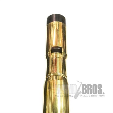 その他ブランド(管楽器・吹奏楽器) Michael Burke Tin Whistle D Brass Session サムホール付き　(ティンホイッスル D管 真鍮製) 画像2