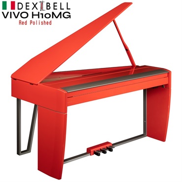 DEXIBELL VIVO H10 MG Red Polished (レッドポリッシュ)（VIVO H10 MG DRP）The Dexibell Mini Grand Piano デキシーベル　(配送設置料別途お見積もり) 画像1