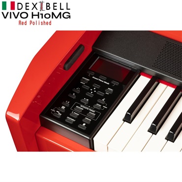 DEXIBELL VIVO H10 MG Red Polished (レッドポリッシュ)（VIVO H10 MG DRP）The Dexibell Mini Grand Piano デキシーベル　(配送設置料別途お見積もり) 画像9