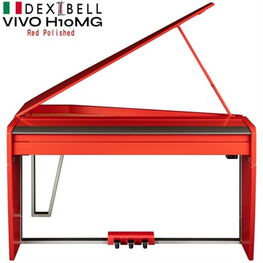 DEXIBELL VIVO H10 MG Red Polished（VIVO H10 MG DRP）純正高低自在椅子セット (レッドポリッシュ) The Dexibell Mini Grand Piano デキシーベル　(配送設置料別途お見積もり) 画像4