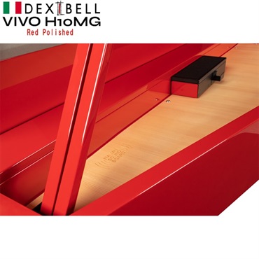 DEXIBELL VIVO H10 MG Red Polished（VIVO H10 MG DRP）純正高低自在椅子セット (レッドポリッシュ) The Dexibell Mini Grand Piano デキシーベル　(配送設置料別途お見積もり) 画像6