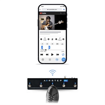 XSONIC 【WEB限定在庫処分セール】 AIRSTEP Play Youtubeハンズフリーコントローラー 画像2