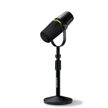SHURE MV7+ ポッドキャストキット(ブラック，スタンド付き)(MV7+-K-BNDL-J)(国内正規品2年保証)(シュア)(配信，ゲーミング定番・USBダイナミックマイク) 画像1