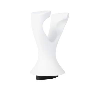 ERNIE BALL WALL MOUNT HANGER (WHITE) [#9620] 画像1
