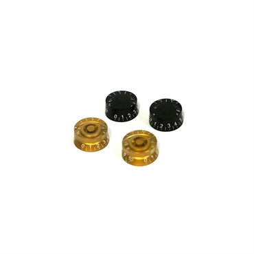 PERRI'S GNM-04 GUITAR KNOB MAGNETS LP GOLD 画像1