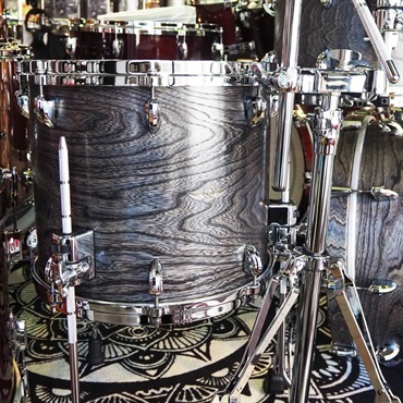 TAMA STAR Walnut 4pc Drum Kit [20BD，14FT，12&10TT] -Satin Charcoal Japanese Sen- 画像6