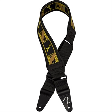 Fender USA 【夏先取り大特価セール】SWELL NEOPRENE STRAP BLK/YLW/BRN MONO 2.5(#0990694208) 画像1