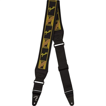 Fender USA 【夏先取り大特価セール】SWELL NEOPRENE STRAP BLK/YLW/BRN MONO 2.5(#0990694208) 画像2