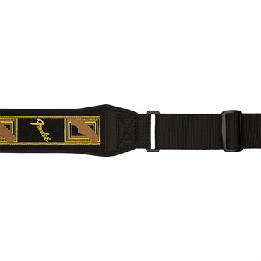 Fender USA 【夏先取り大特価セール】SWELL NEOPRENE STRAP BLK/YLW/BRN MONO 2.5(#0990694208) 画像3