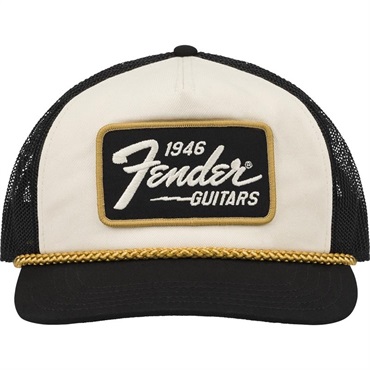 Fender USA FENDER(R) 1946 GOLD BRAID HAT CREAM/BLACK (#9122421201) 画像1