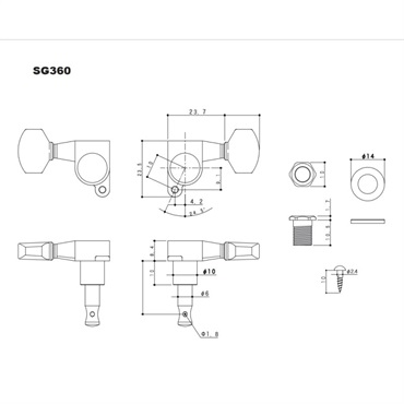 GOTOH SG360-07/C-L6 MG (Chrome) 画像2