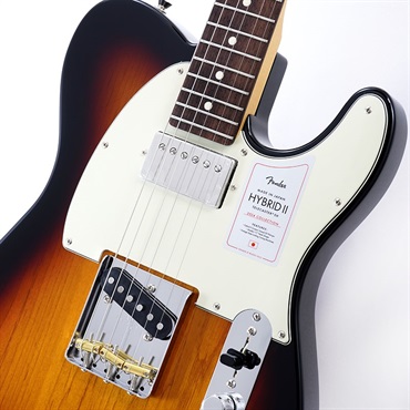 Fender Made in Japan 2024 Collection Hybrid II Telecaster SH (3-Color Sunburst/Rosewood) 画像3