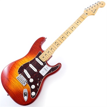 Fender Made in Japan 2024 Collection Hybrid II Stratocaster FMT (Flame Sunset Orange Transparent/Maple) 画像1