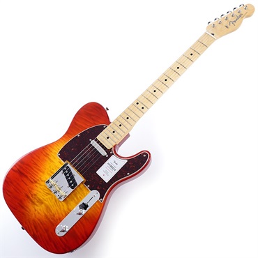 Fender Made in Japan 2024 Collection Hybrid II Telecaster FMT (Flame Sunset Orange Transparent/Maple) 画像1