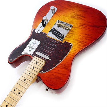 Fender Made in Japan 2024 Collection Hybrid II Telecaster FMT (Flame Sunset Orange Transparent/Maple) 画像5