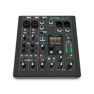 MACKIE ProFX6v3+ 【USB-C端子内蔵 6チャンネルアナログミキサー】 画像4