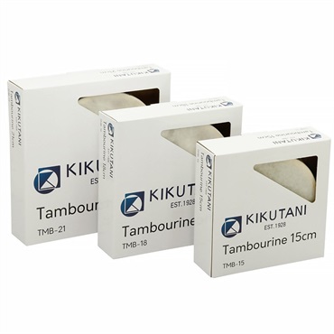 Kikutani TMB-18 [皮つきタンバリン / 直径18cm] 画像2
