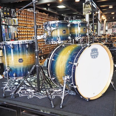 MAPEX AR529SET ARMORY DRUM SET SHELL PACK [22BD・10TT・12TT・16FT・14SD/Rainforest Burst]※ハードウェア別売 画像1