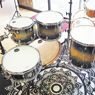 MAPEX AR529SET ARMORY DRUM SET SHELL PACK [22BD・10TT・12TT・16FT・14SD/Rainforest Burst]※ハードウェア別売 画像9
