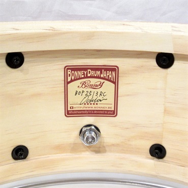 BONNEY DRUM JAPAN BOP Snare Drum 14''×6'' - Red Chili【石若 駿プロデュース】 画像9