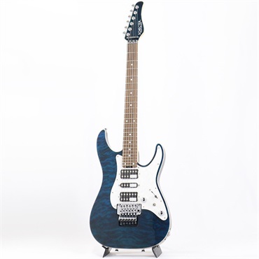 SCHECTER SD-2-24-AL (See-Thru Blue/Rosewood) 画像1
