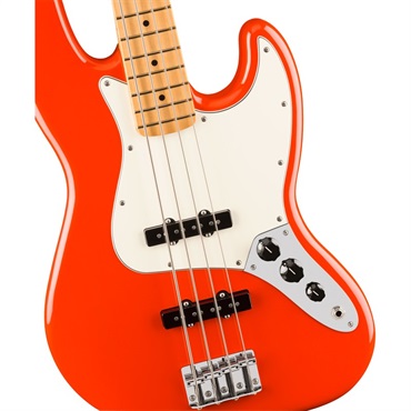 Fender MEX Player II Jazz Bass (Coral Red/Maple) 画像3