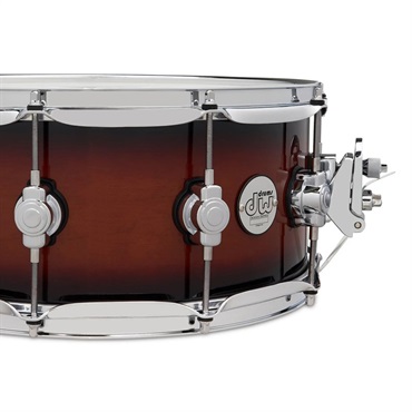 dw DDLG0614SSTB [Design Series Maple Snare， 14''×6'' / Tobacco Burst Gloss Lacquer] 画像1
