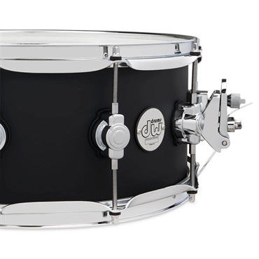 dw DDLM0614SSBL [Design Series Maple Snare， 14''×6'' / Black Satin] 画像1