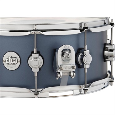 dw DDLM0614SSBS [Design Series Maple Snare， 14''×6'' / Blue Slate Satin] 画像1