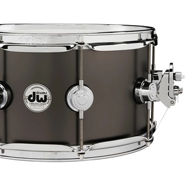 dw DRVD0713SVCBK [Collector's Satin Black over Brass Snare， 13''×7''] 画像2