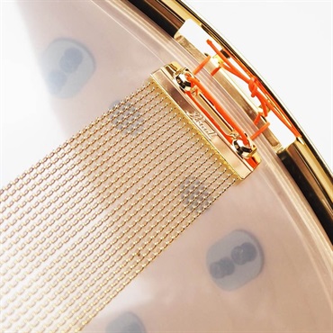 Pearl Masterworks Snare Drum 14×7 - Natural to Black Burst over White Sycamore w/Ebony Inlay/Gold Parts [MWAC1470S-G] 画像8