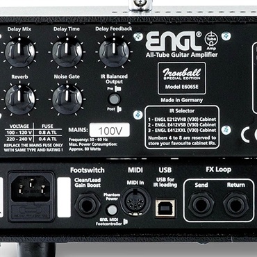ENGL Ironball Special Edition (E606SE) 【専用ギグバッグセット】（アイアンボール エングル） 画像5