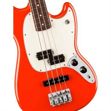 Fender MEX Player II Mustang Bass PJ (Coral Red/Rosewood) 画像3