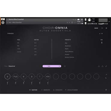 Native Instruments 【ネイティブインストルメンツSummer Sale 2026！】Choir Omnia - Essentials (ネイティブインストルメンツ)(クワイヤオムニア)(オンライン納品)(2時間以内に納品) 画像1