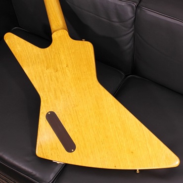 Gibson 【GIBSON×AQUBEストラッププレゼント】1958 Korina Explorer Reissue VOS Natural w/White Pickguard SN. 841177 画像6