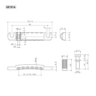 GOTOH 【夏先取り大特価セール】GE101A[Nickel] 画像2