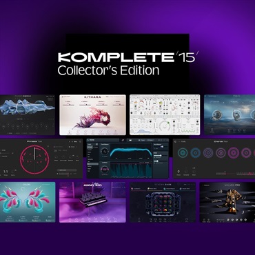 Native Instruments Komplete 15 Collectors Edition Update (ネイティブインストルメンツ)(コンプリート)(オンライン納品)(2時間以内に納品) 画像1