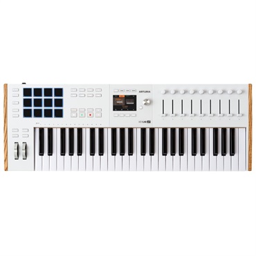 Arturia KeyLab mk3 49WH 【NKS対応製品・Komplete 15 Select無償提供】(KEYLABMAK3 49WH)(49鍵・USB・MIDIコントローラー)(アートリア) 画像4