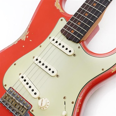 Fender Custom Shop 2023 Collection Time Machine 1960 Stratocaster Heavy Relic (Aged Fiesta Red) [SN.CZ572330] 【特価】 画像3