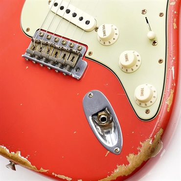 Fender Custom Shop 2023 Collection Time Machine 1960 Stratocaster Heavy Relic (Aged Fiesta Red) [SN.CZ572330] 【特価】 画像4